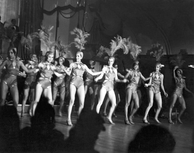 Show girls on stage Jazz Event